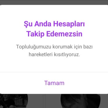 Instagram Topluluğumuzu Korumak İçin Bazı Hareketleri Kısıtlıyoruz