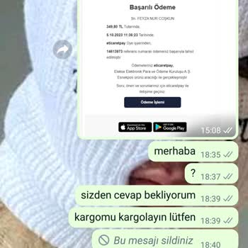 Sokak Butik Mont Sipariş Verdim Göndermiyorlar