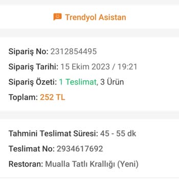Trendyol Teslim Edilmeyen Ürünler