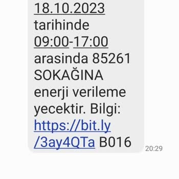 Toroslar Elektrik Dağıtım Elektrik Kesintisi