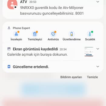 Kim Milyoner Olmak İster Başvuru Güncelleme HATASI (geçersiz Kod)