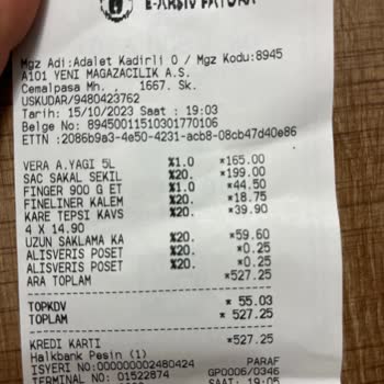 A101 Hadi Kart Para Yüklemedi