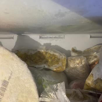 Arçelik Sıfır Nofrost Buzdolabının Derin Dondurucusu Karlanma Yapıyor