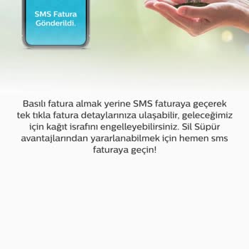 Türk Telekom Sil Süpür SMS Fatura Engeli
