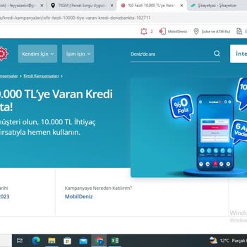 Denizbank Yeni Müşterilere Faizsiz Kredi Yalanı