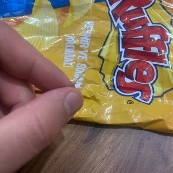 Ruffles Marka Üründen Çıkan Yabancı Madde