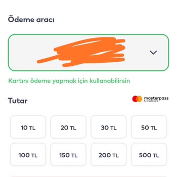 Belbim (İstanbulkart) Ödeme Aracı Kısmında Seçilen Kart Numarası Geçersiz