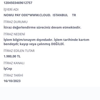 Nomu Pay Usulsüz