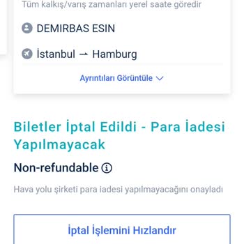 Trip.com Online Bilet Aldatmacası