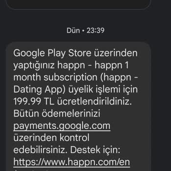 Happn Ve Para İadesi