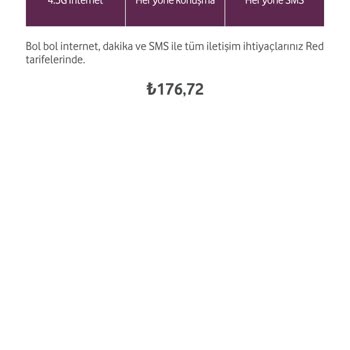 Vodafone Tarife Güncelleme Sorunu