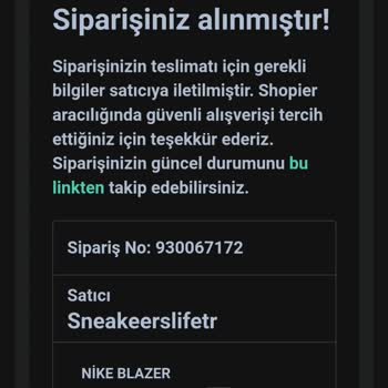 Shopier Ürün Kargoya Verilmiyor