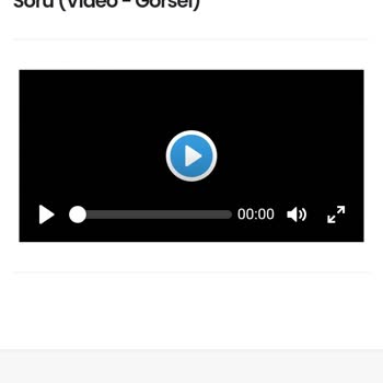 Yayın Denizi Soruların Video Çözümlerinin Olmaması.