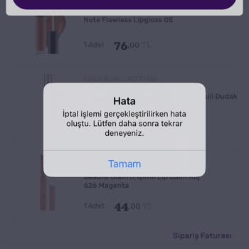 Gratis Online Hata Veriyor