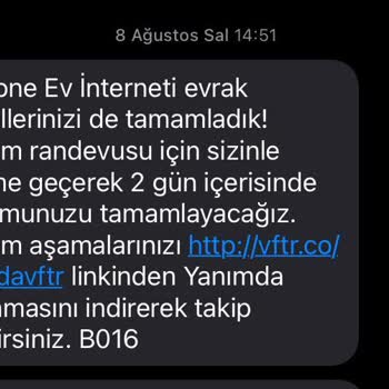 Vodafone Net Online Kanal Başvuru Ve Eksik Evrak Sıkıntısı