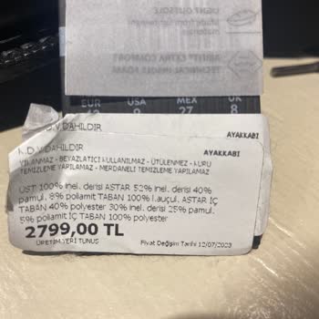 Massimo Dutti Etiket Ve Kasa Fiyatı Farklılığı