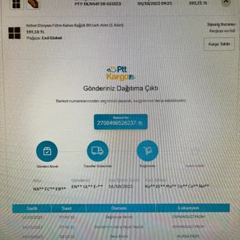 Epttavm Kuryelerin Sorumsuzluğu Dağıtım Ağı