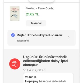 Hepsiburada 22 Gün Bekletti Mağdur Etti