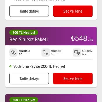 Vodafone Taahhüt Sonu İstediğim Pakete Geçememe