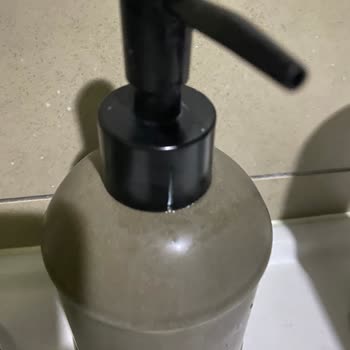 IKEA Banyo Seti Sabunluk Pompası Çatladı