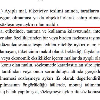 Samsung Kanuna Aykırı Ayıplı Mal Satıyor