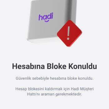 Hadi TOM Pay Hadi Hesabıma Bloke Kondu