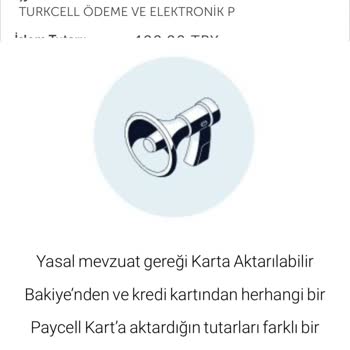 Paycell Uyarı Ekranı Kapanmıyor
