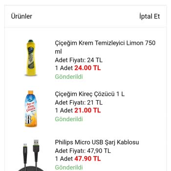 A101 Ürünler Gelmedi Ücret İadesi Gerçekleşmiyor