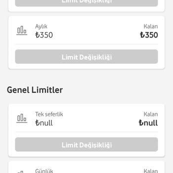 Vodafone Mobil Ödeme " Null " Sorunu