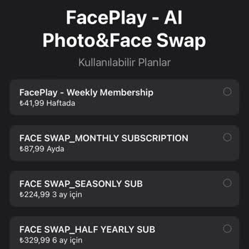 Faceplay Face Play AP Hesabımdan Yanlış Ücret Çekimi Yapıldı