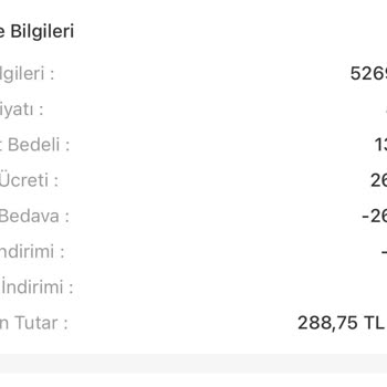Dolap Uygulaması Eksik Tutar İadesi