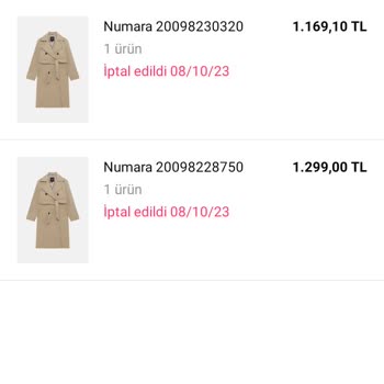 Pull and Bear Yanlış Ürün Gönderimi