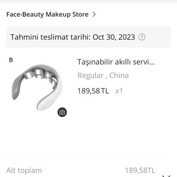 Aliexpress Boyut Masaj Aleti Siparişi Hakkında Bilgi Alamıyorum