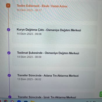 Hepsijet Kadirli Kargo İhmali