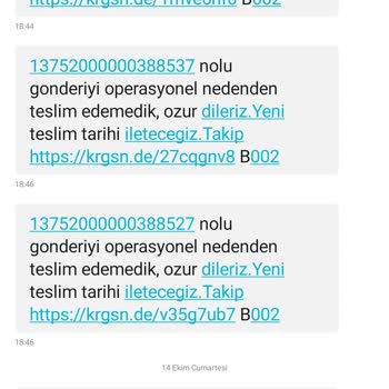 Kargomsende Kargoyu Teslim Etmiyor!