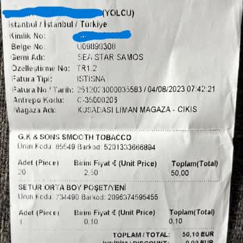 Setur Duty Free Kuşadası Liman'ında Yanlış Yönlendirme