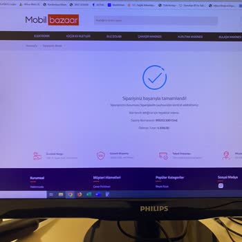 Mobil Bazaar Elektrik Süpürgesi Aldım