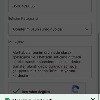 Trendyol Dolap İade Transfer Döngüsü