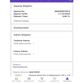 N11 Tedarik Edilemediği İçin Haksız İptal Edilen Sipariş