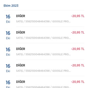 Google Hesabımdan Para Çekme İşlemi Yapılmış!