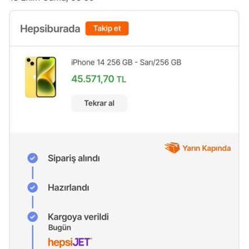 Hepsiburada Satıcısının Ürünü Aldıktan Sonra Yaptığı Kampanya