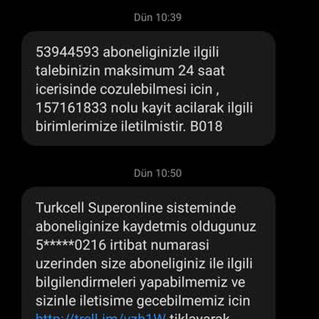 Turkcell İnternet Kesinti Problemi