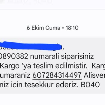 Yurtiçi Kargo Teslim Edilmeyen Ürün