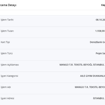 Mango Ayakkabı Numara Hatası