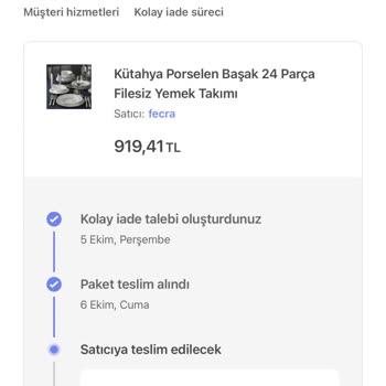 hepsiJET Hepsiburada Kayıp Ürün -ilgisizliği