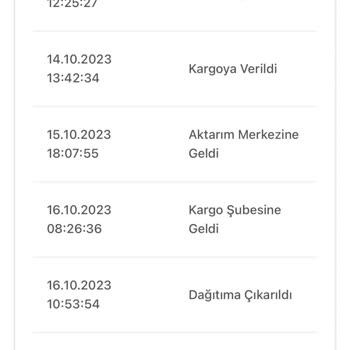 Bir Günde Kargo Teslim Edilmeyen Kargo