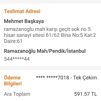 Trendyol Yemek Sepeti Ürün Getirmedi Ve Ödeme İadesi Yapmıyor