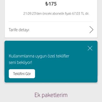 Vodafone Sözleşme Bitiminde Tarife Ve Fiyatlar