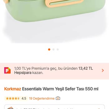 Korkmaz Mutfak Eşyaları Sefer Tası Alımı