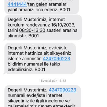 Türk Telekom İnternet Kurulumuna Gelmiyor